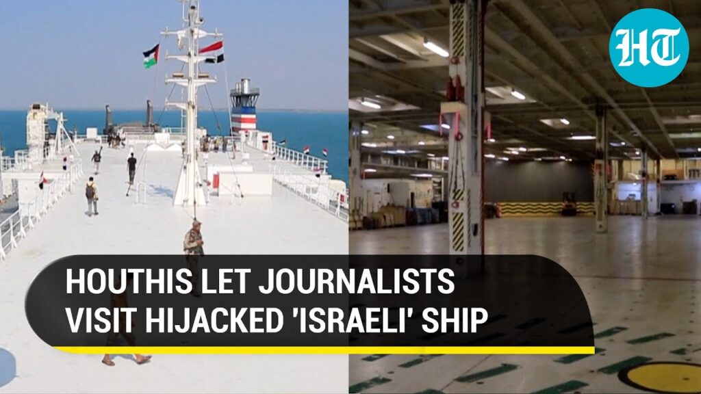 Houthis Reveal What They Want In Return For Hijacked Ship; Journalists Get Tour | Israel-Hamas War