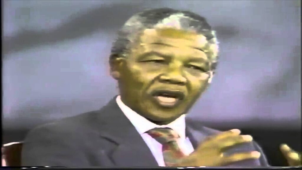 Rare Video: Nelson Mandela Speaking on Palestine [Extracts]