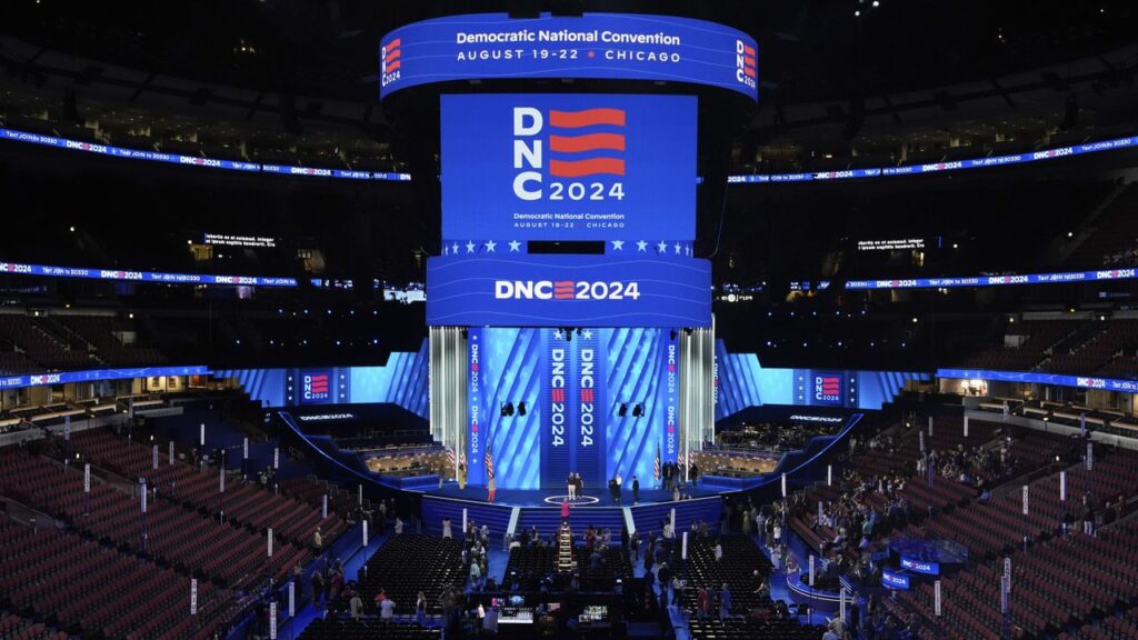 The political theater of the Democratic Party National Convention begins