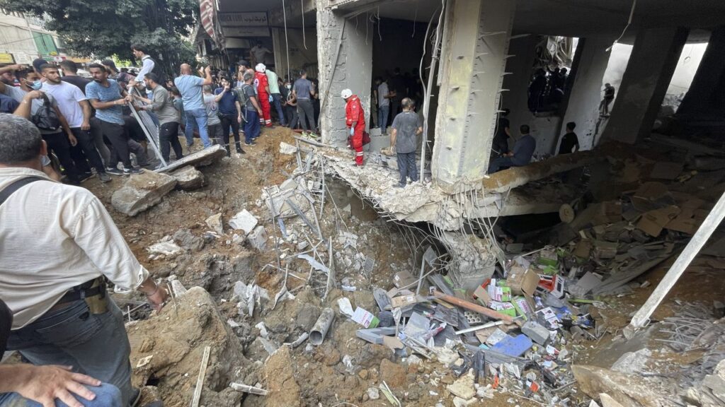 Israel escalates Middle East-wide war with bombing of Beirut